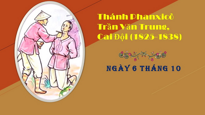 Hình ảnh Thánh Phanxicô Trần Văn Trung