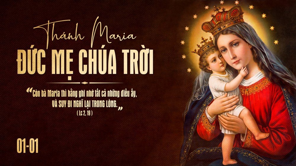 Tranh Công Giáo Đức Mẹ Maria